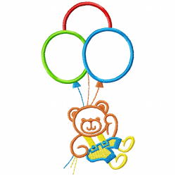 Teddy Embroidery Design 8 Teddy Embroidery Design 8